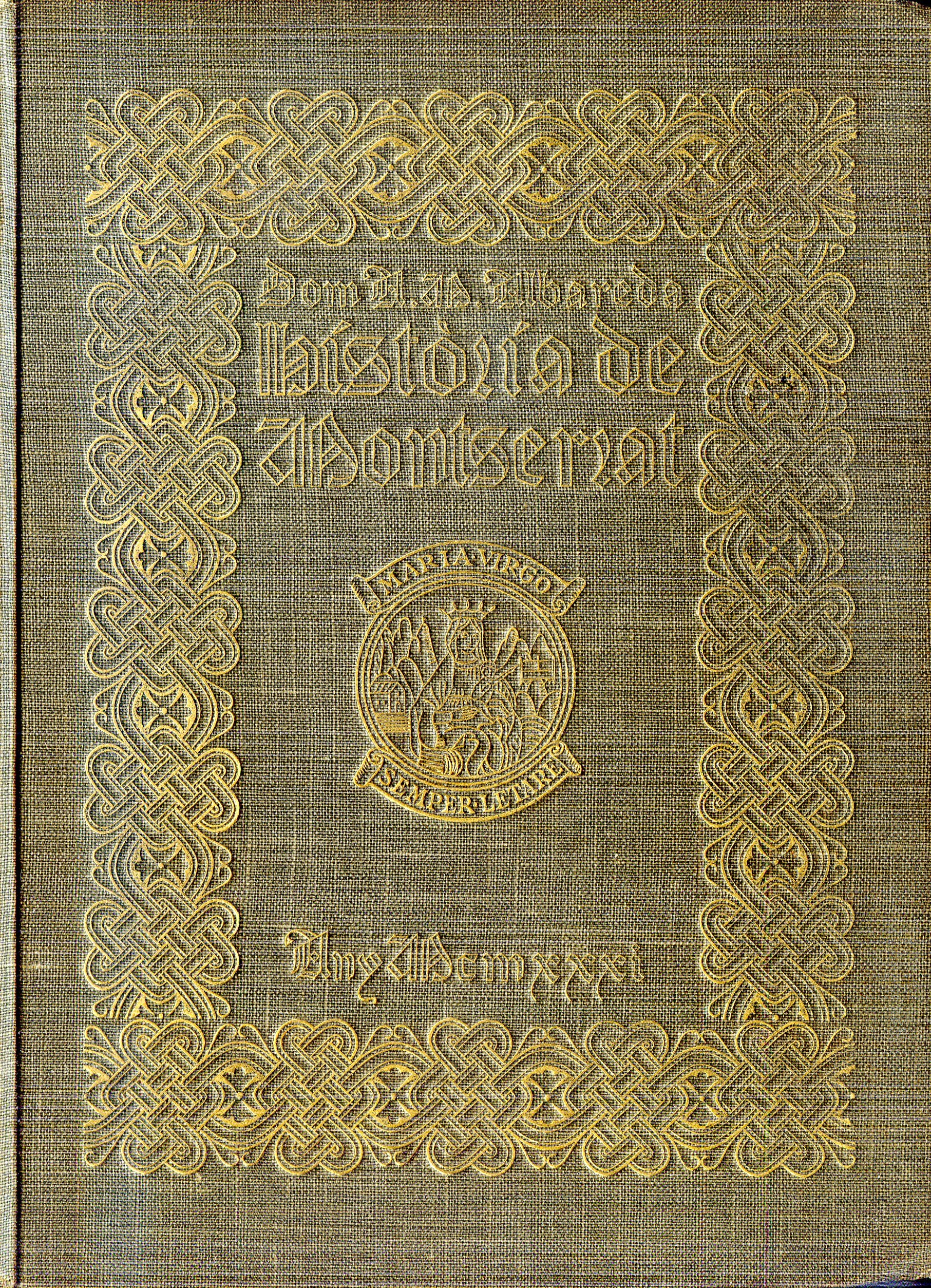 Història de Montserrat - Portada